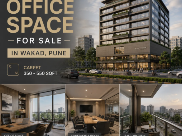 Premium Office Space for sale in Wakad Pune