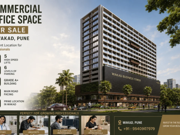 Premium Office Space for sale in Wakad Pune