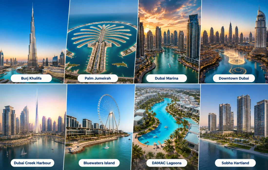 iconic buildings of Dubai